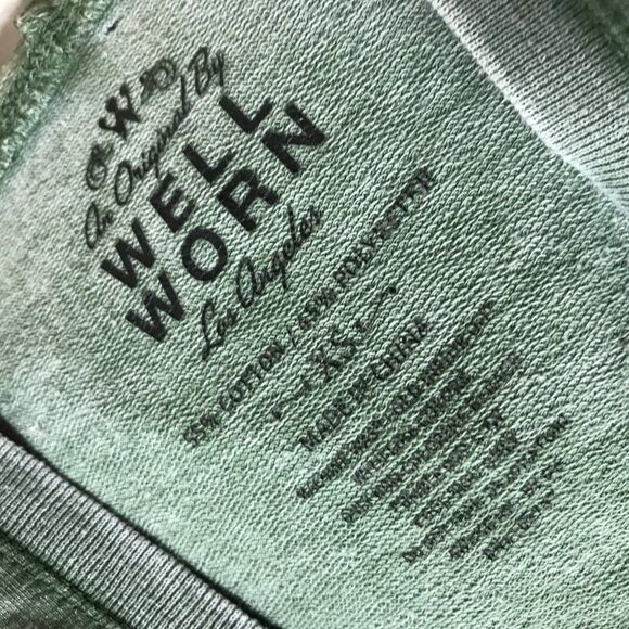 WELL WORN Los Angeles Ying and Yang Sweatshirt Hoodie Size X-Small - Picture 3 of 6